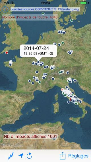 Apps for Smartphones and Tablets :: LightningMaps.org.